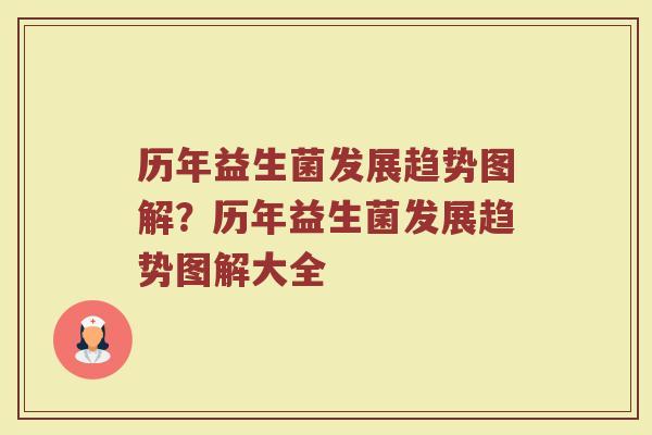 历年益生菌发展趋势图解?历年益生菌发展趋势图解大全