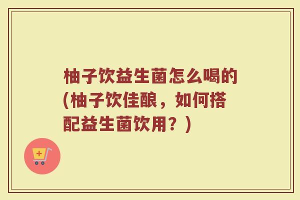 柚子饮益生菌怎么喝的(柚子饮佳酿，如何搭配益生菌饮用？)